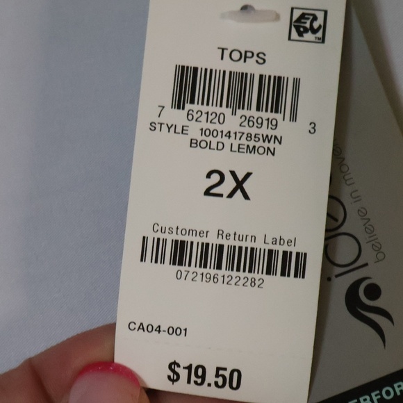 Ideology Workout Top - Picture 3 of 4